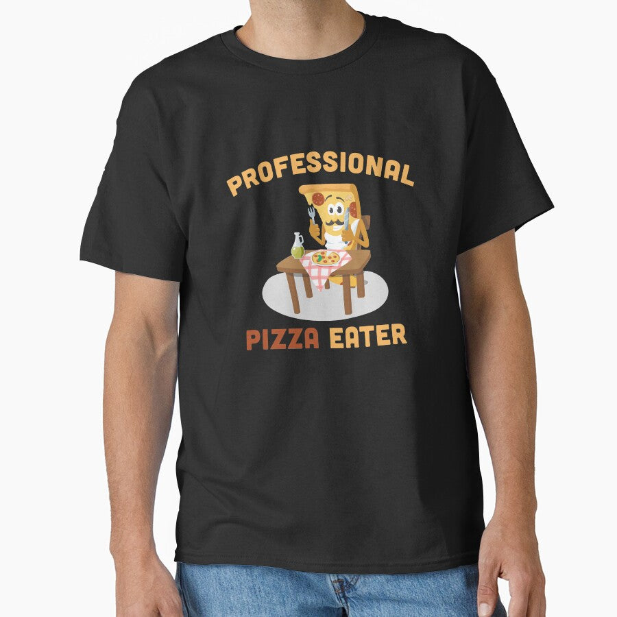Professional Pizza Eater Funny Pizza Lover by ForFunDesigns