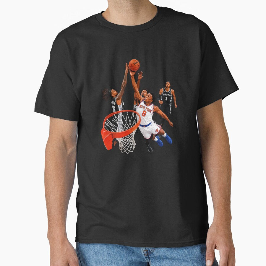 OG Anunoby New York Knicks NBA dunks hoops by THECOMICBStore
