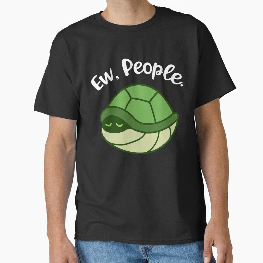 Funny Turtle Gifts Men Introvert Gift Kids Introverts Turtle by DSWShirts