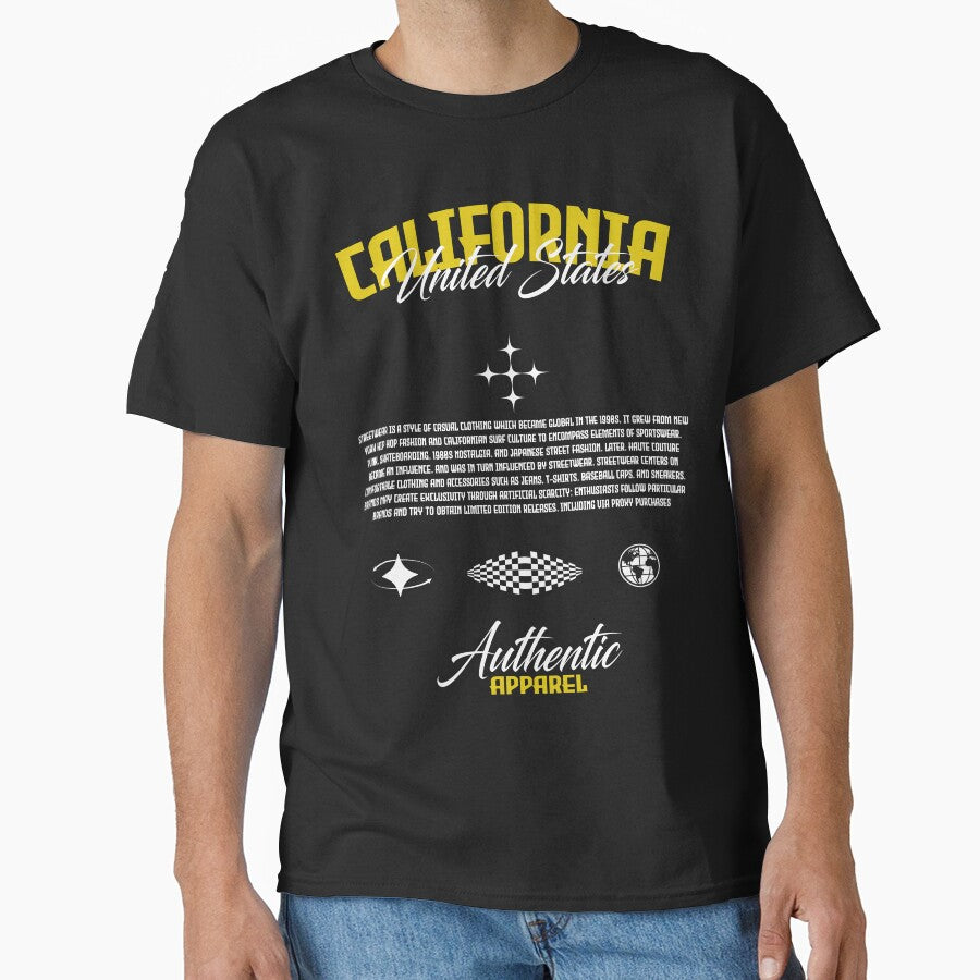 California United States Streetwear by NF Designs Studio DTF