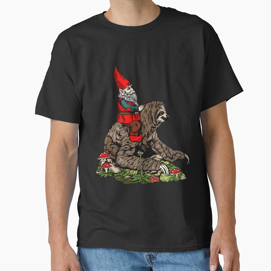 Gnome Riding a Sloth by grxquoek71
