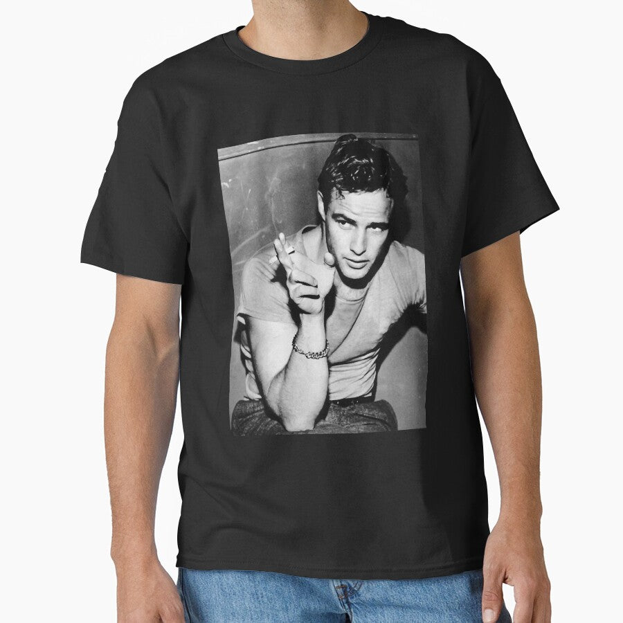 Marlon Brando Vintage Old Hollywood Movie Star Retro by Caren Harrell