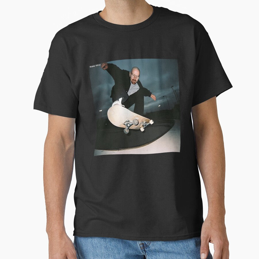 Walter White Skateboarding Meme by maeand-art