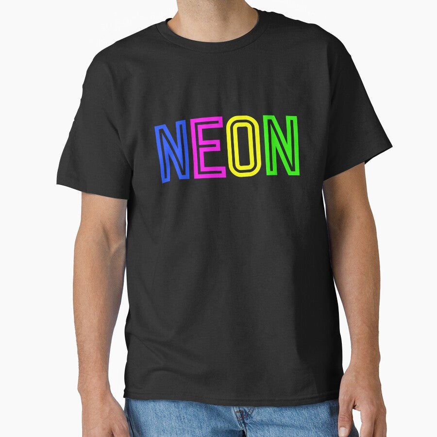 Neon Word Text by Jeallan Designs