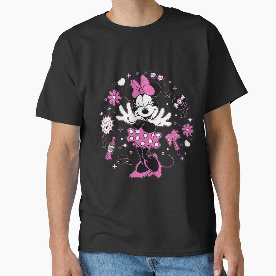 Cute Girl Cartoon Mouse Retro Vinyl Summer by spiersturtonk