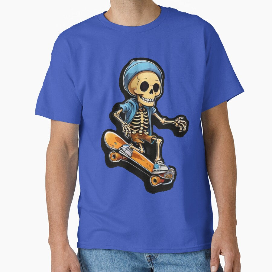 Skeleton Skater by DesignBlu