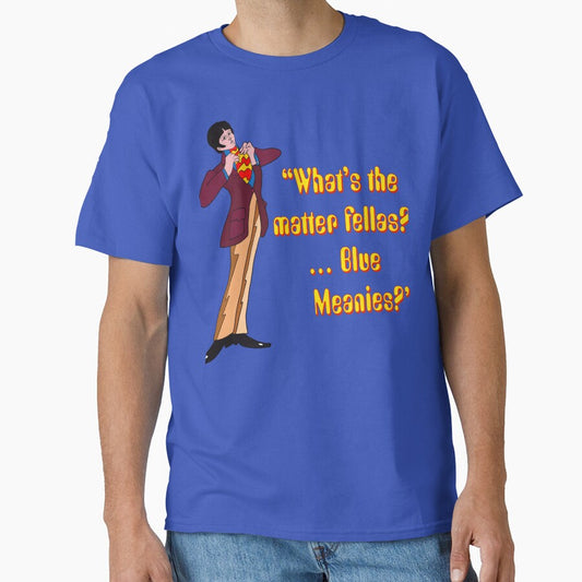 Paul McCartney Yellow Submarine character - what’s the matter fellas? Blue Meanies? by Kludoman