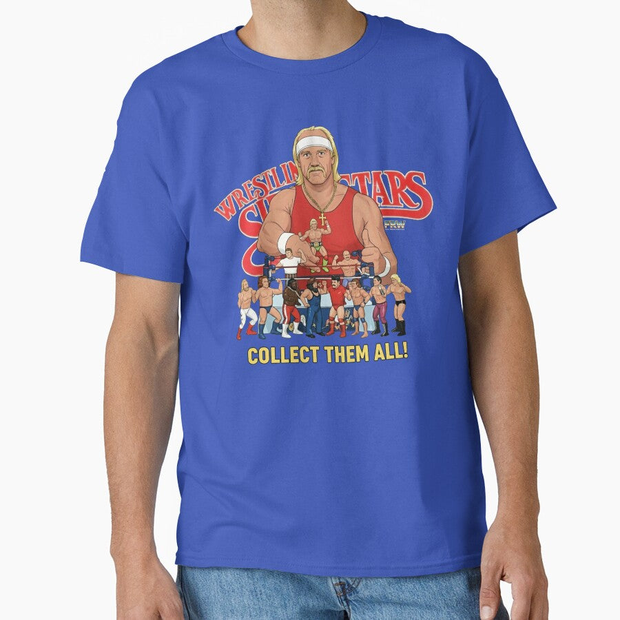 80s wrestling figures by FoulRipken