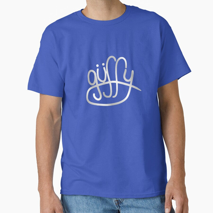 Güffy / Guffy Clothing Brand Metallic Design Logo (New 2026 Version) from Cal's wardrobe by Mercy Apparel