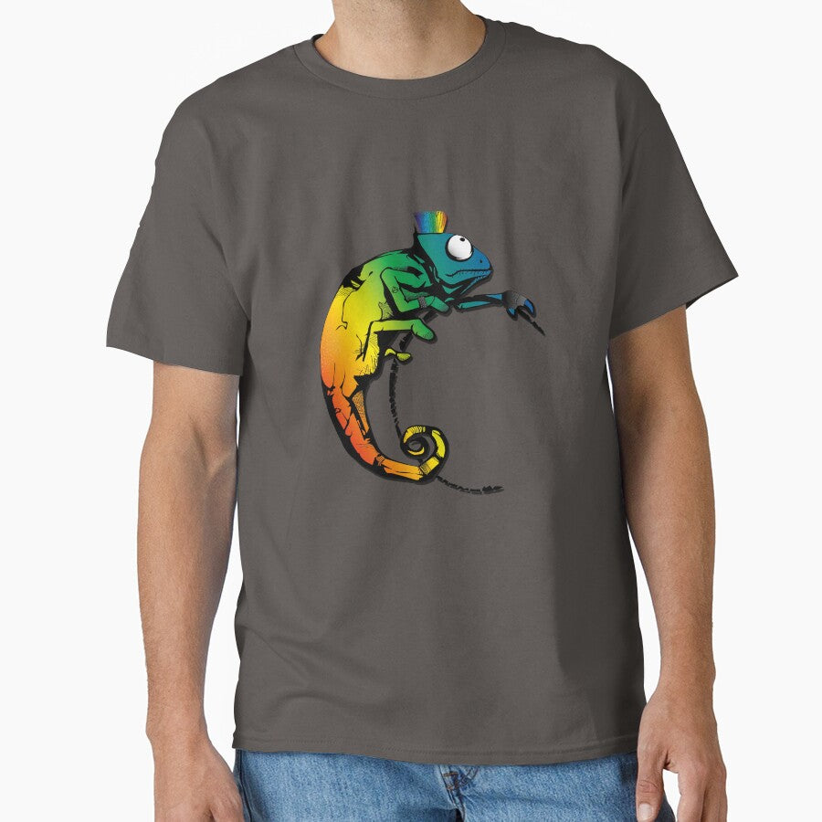 Chameleon as a punk by chameleon-world