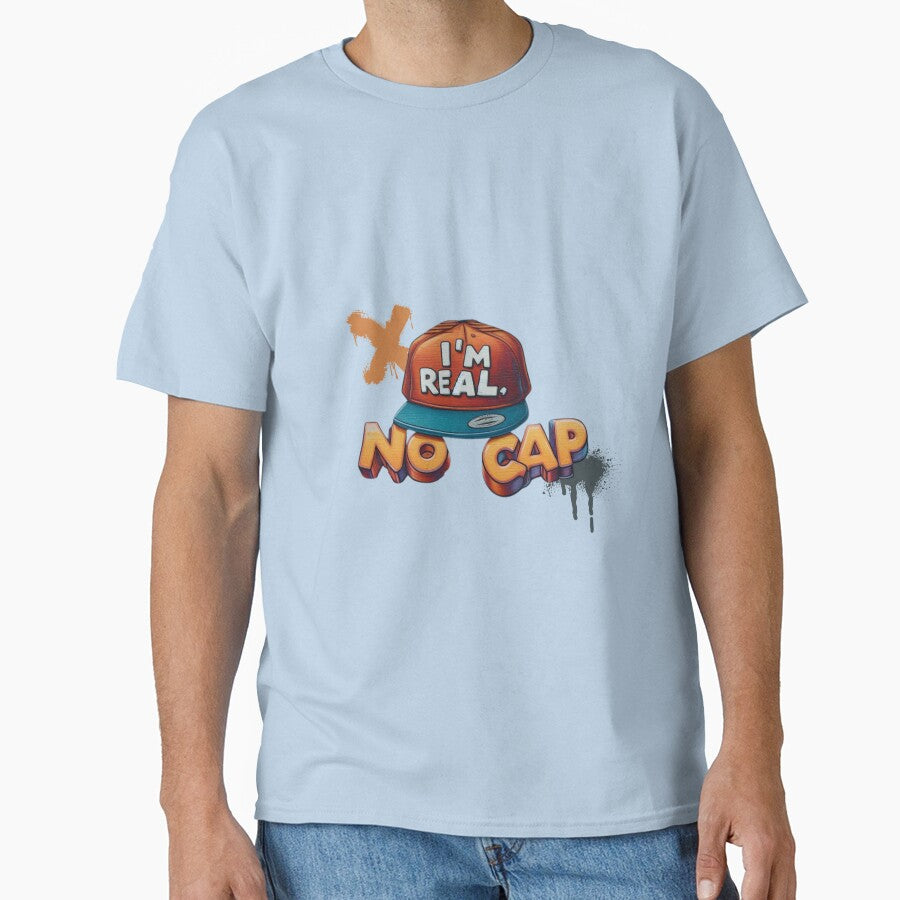 I’m real, no cap – urban graffiti design by Chachipiluly