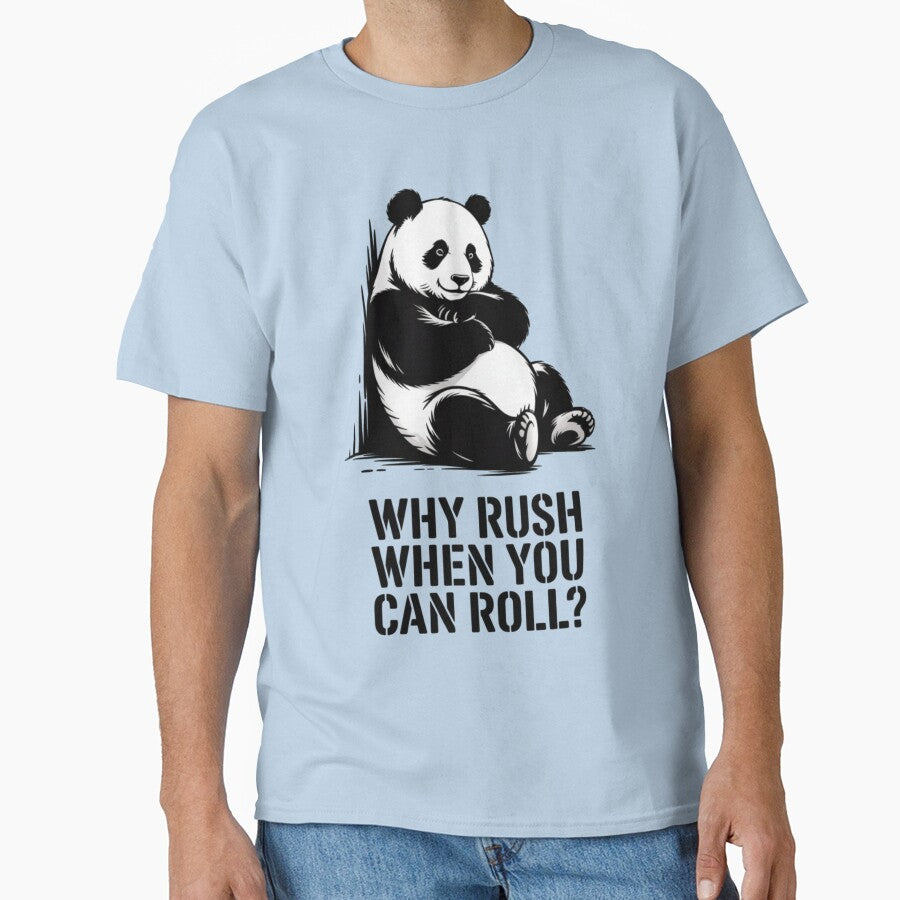 Lazy Panda - Why rush when you can roll? by 123ks