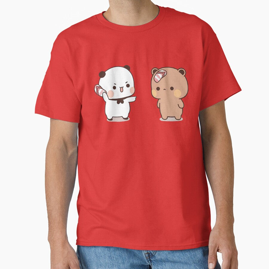 Dudu Is Mad At Bubu Throwing Sandals by PandaBearShop