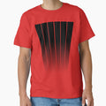 MINIMALIST GEOMETRIC VERTICAL LINES DESIGN - BLACK by CuPensky