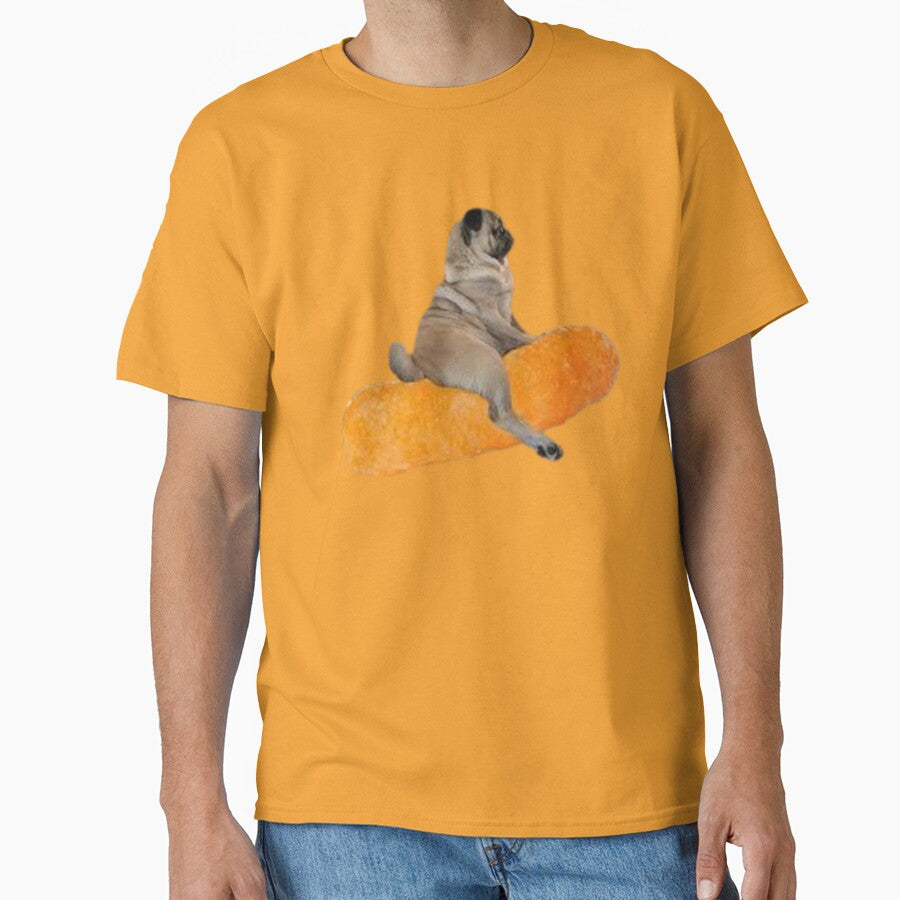 dog on top of a flying cheeto by TkcArts