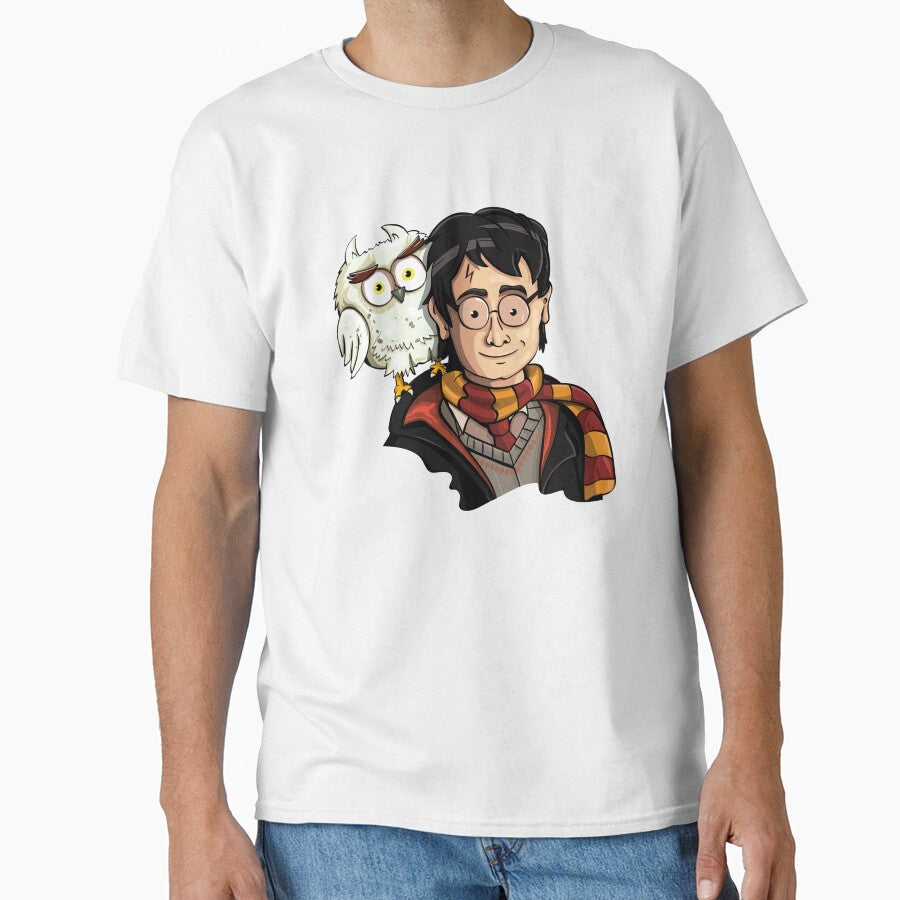 I Love My Owl Graphic Colorful Classic & Slim Fit T-Shirts by MERY-DESIGNS