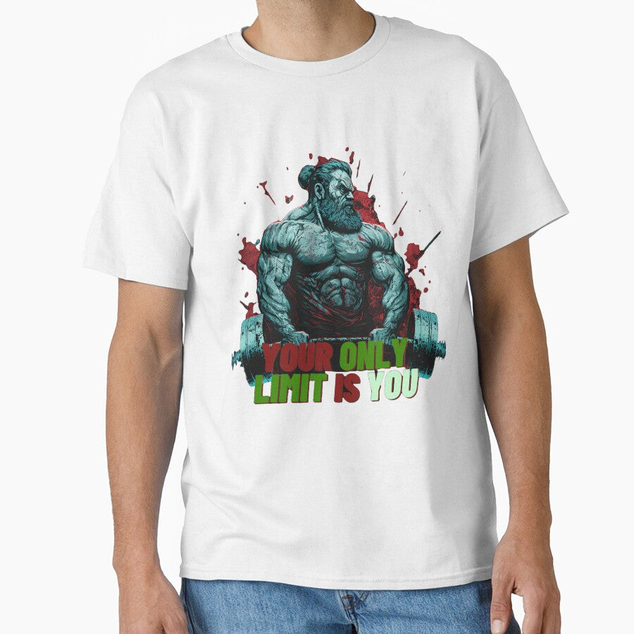 weightlifting t-shirt for men and women by divyanshagarwal