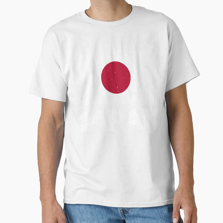 Japan Flag T-Shirt for Men and Women by AllStarMerch