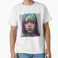 Pop Art Anime Bold Color Poster | Dark Cyberpunk Anime Design by Joy-boy-op