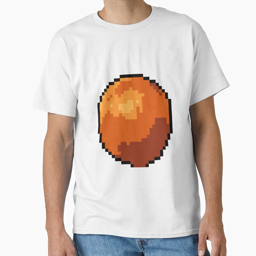 Pixel Art Orange Fruit by Memeloaded