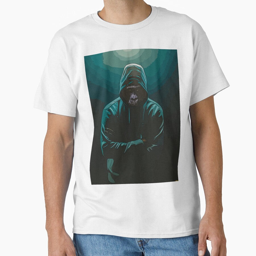 Gorilla Hoodie by CattlettArt