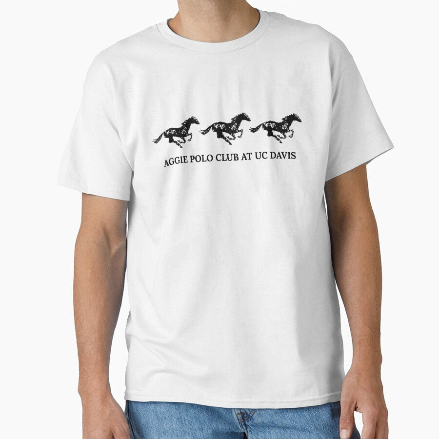 Wild Horses Print by Aggie Polo Club at UC Davis