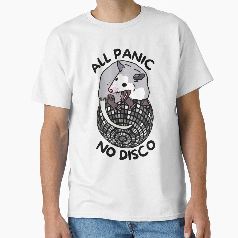 Opossum All Panic No Disco Funny Screaming by Unhinged Hellions