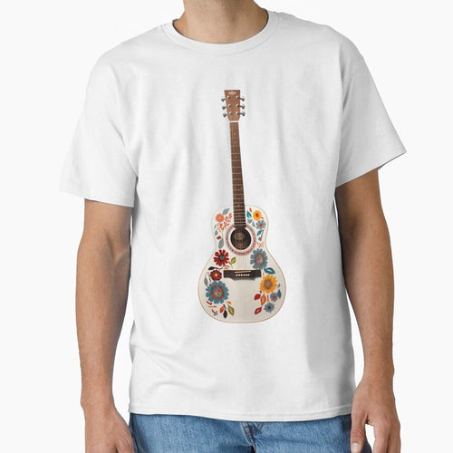 A Hippie Acoustic Guitar by GoodOldVintage