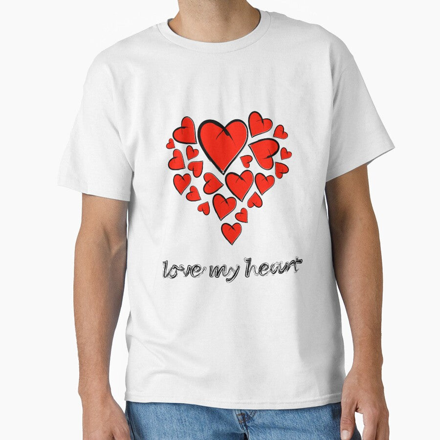 Heartinella - flying hearts with text by Cersatti