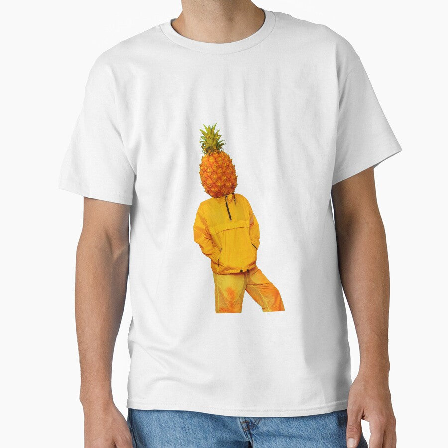 Pop Art Retro Pineapple Shell Suit Man by SoNifty