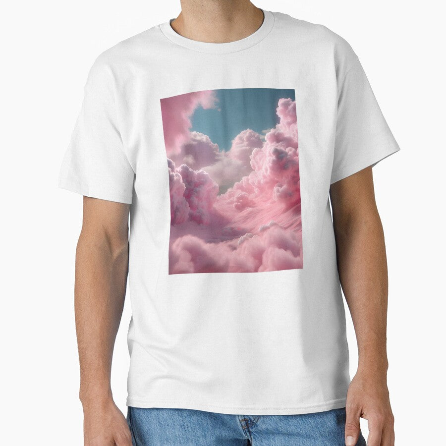 Cotton Candy Fairy Floss Pink Aesthetic Clouds by wtfbba