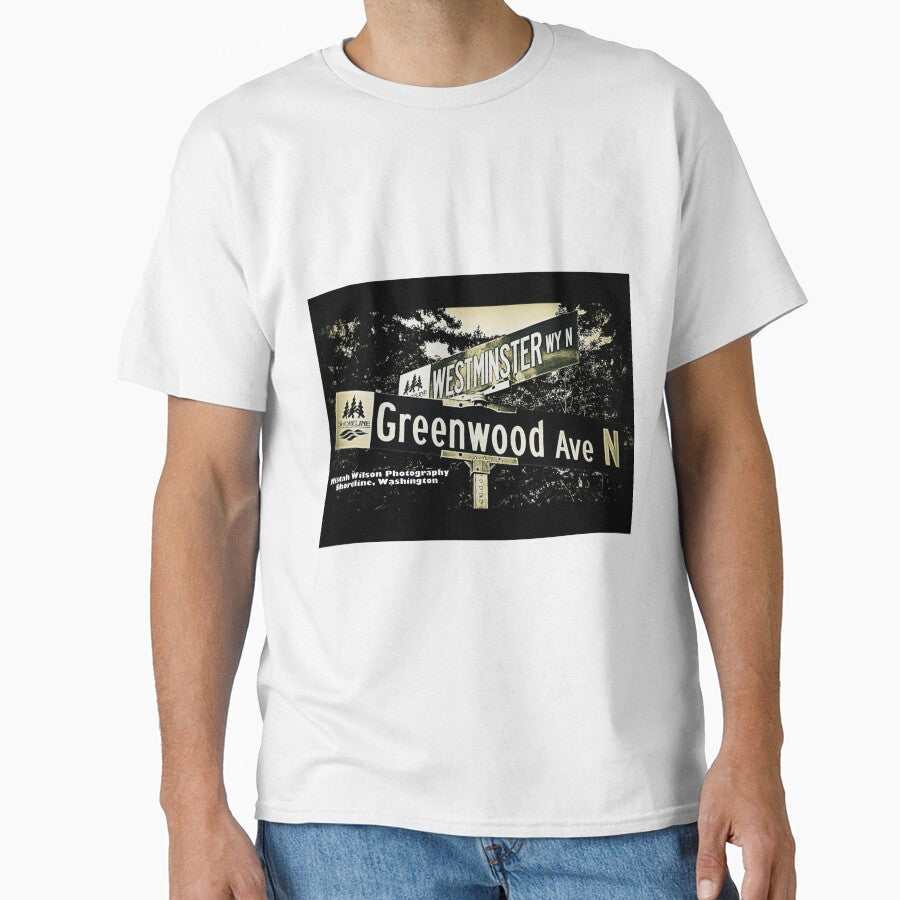 Westminster Way & Greenwood Avenue, Shoreline, Washington by Mistah Wilson by The Street Sign Store