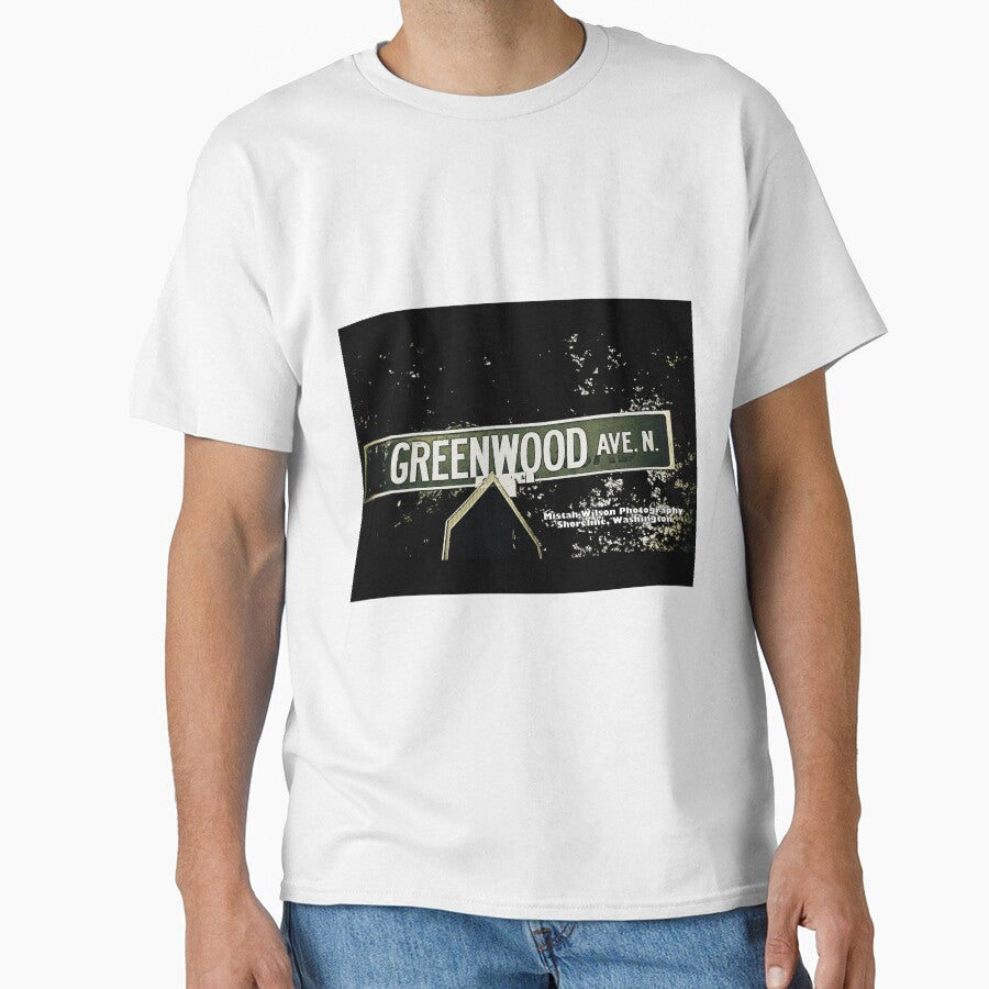 Greenwood Avenue, Shoreline, Washington by Mistah Wilson by The Street Sign Store