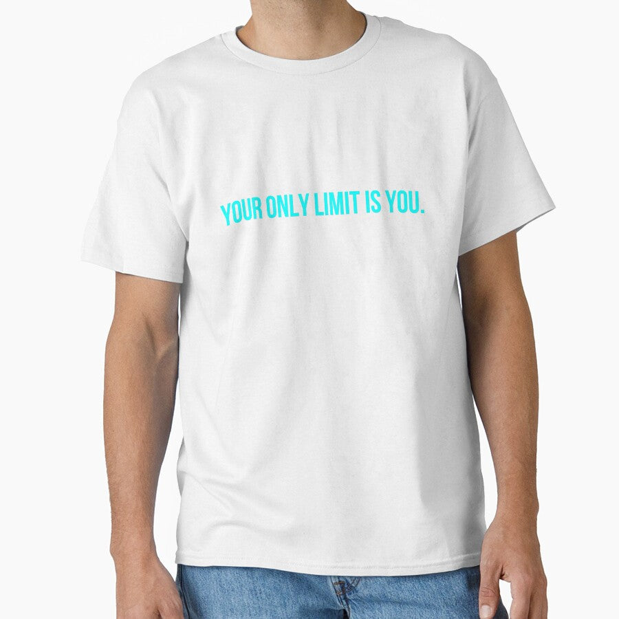 Motivational Gym Quote Shirt Minimalist Fitness Typography Design Workout Inspiration Text Sticker Poster | Premium HD Sticker by MillionaireGenZ ⭐⭐⭐⭐⭐ (5.0)
