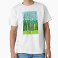 David Hockney Art - Three Trees Beautiful by DorisFinkbeiner