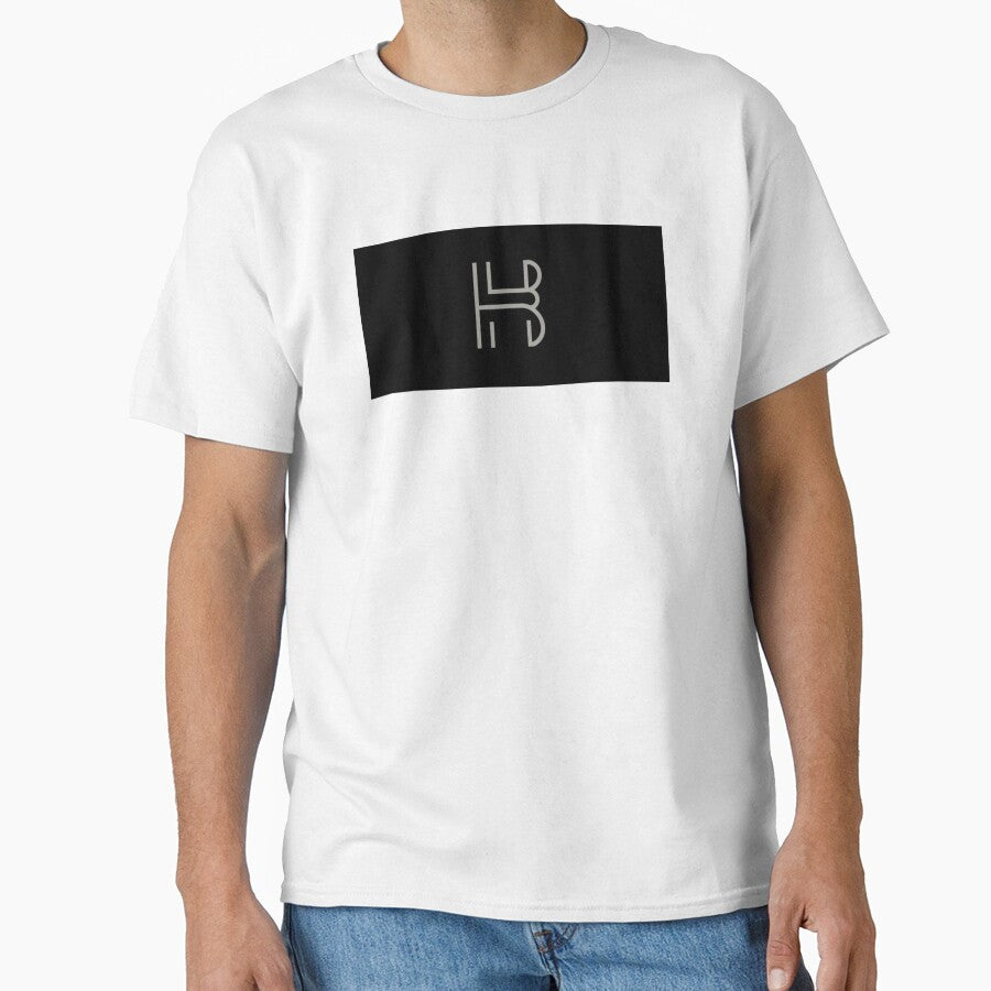 Minimalist Monogram Baseball Cap with ‘HB’ Logo by IndianShopper