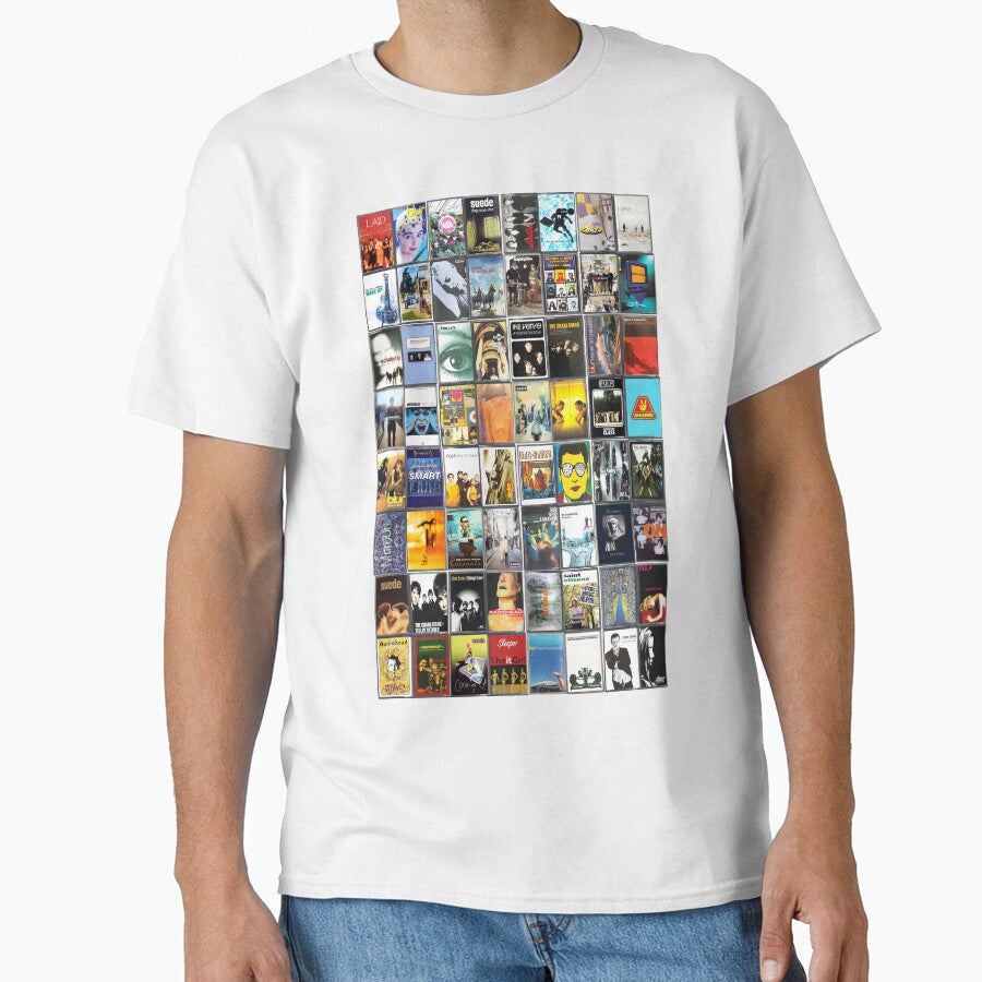 The Best of Britpop - Vintage Cassette Album Cover Art by Mr Mustard Prints