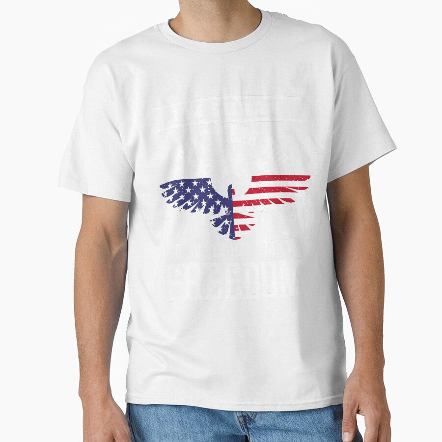 I'm Sorry I Can't Hear You Over My Freedom Tee by AllStarMerch
