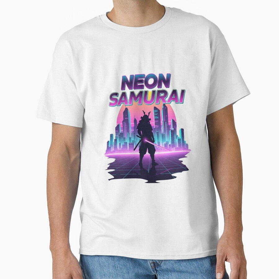 Neon Samurai | 80s Synth Streetwear by DualSoull