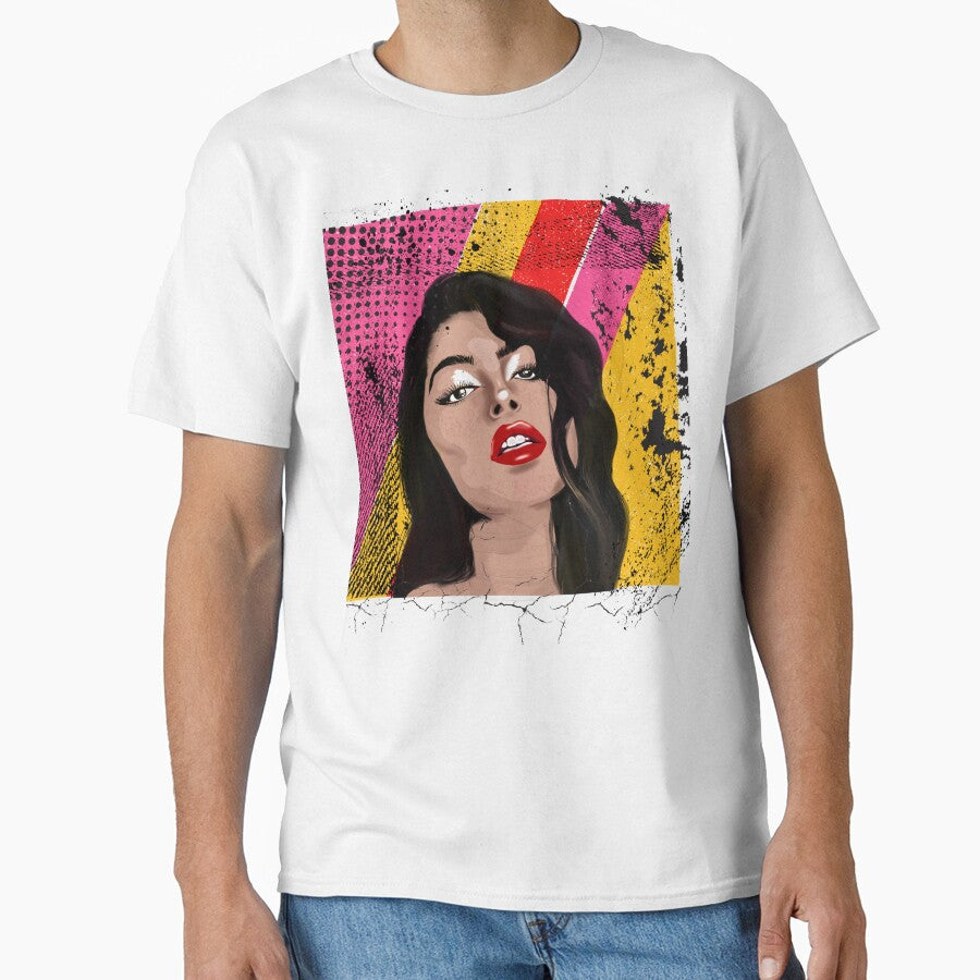 Original Vintage Pop Art | Girl looking by Mused by Melancholy