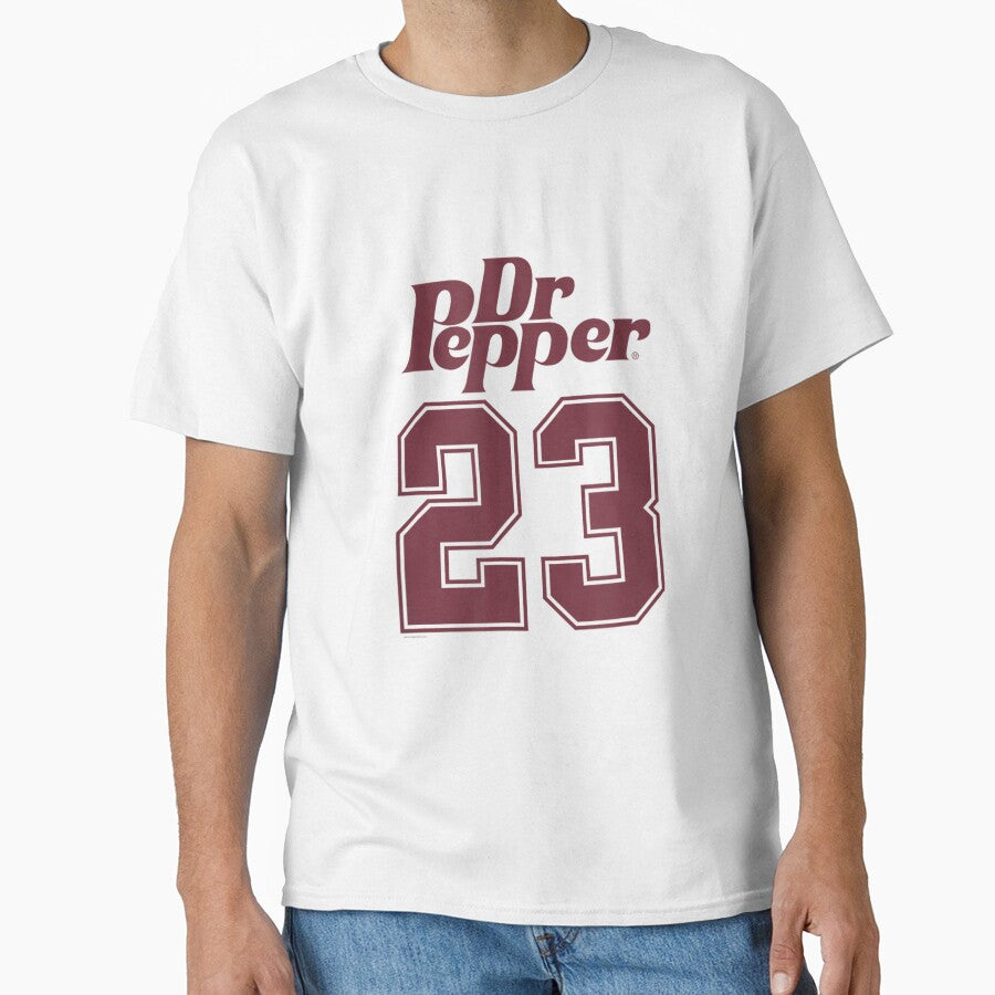Dr. Pepper 23 Flavors Retro Red Collegiate Style by WhatMannn