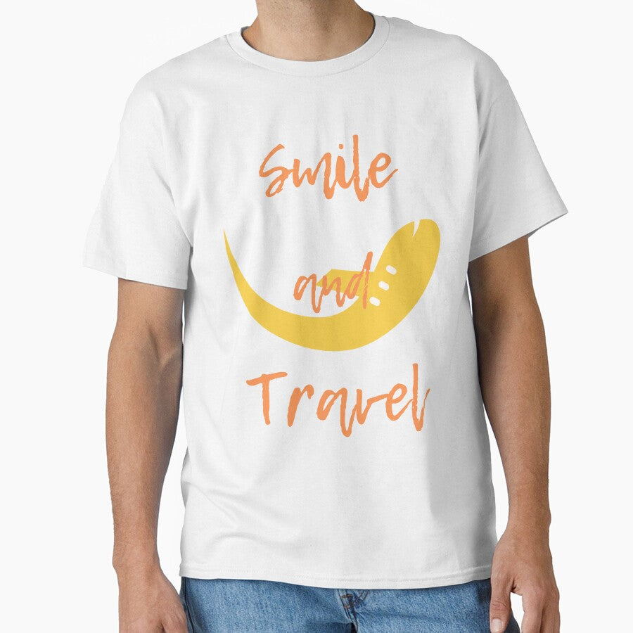 Smile and travel vacations trip tshirt and apparel design by EmpiredesignCA
