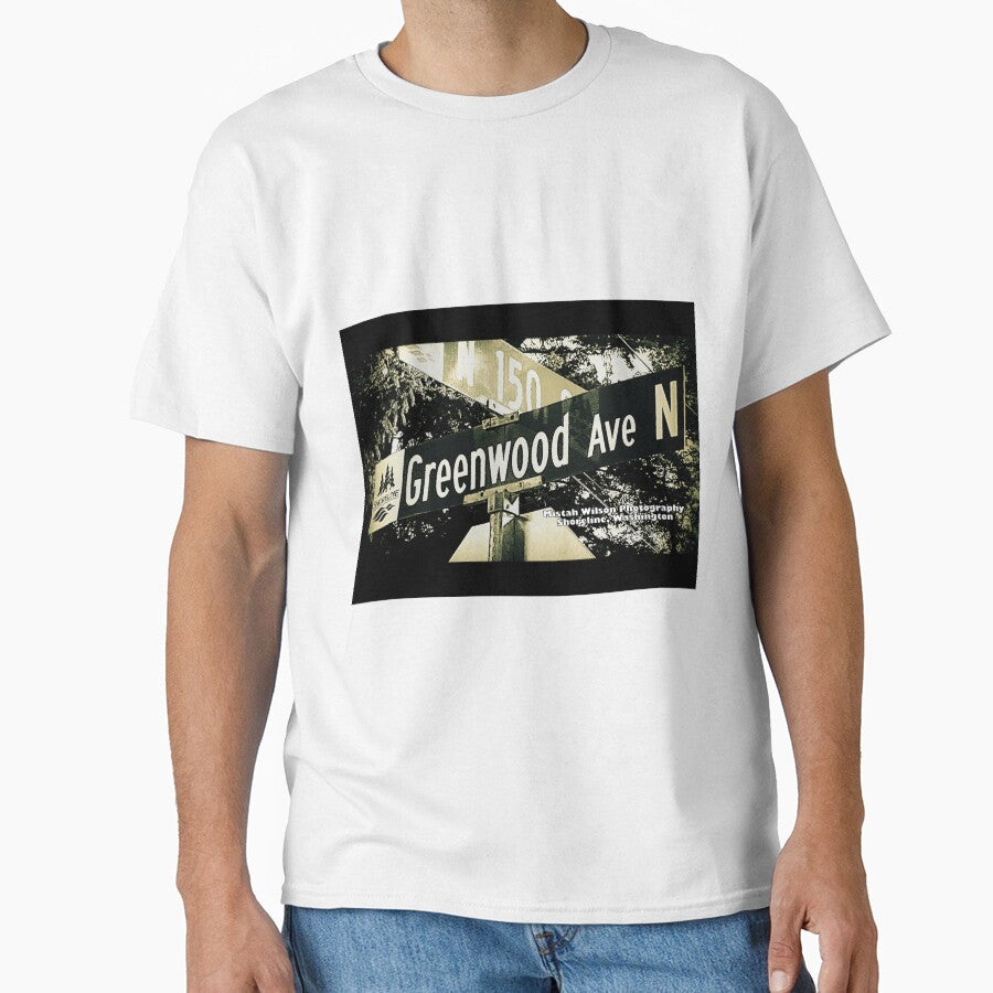 Greenwood Avenue1, Shoreline, Washington by Mistah Wilson by The Street Sign Store
