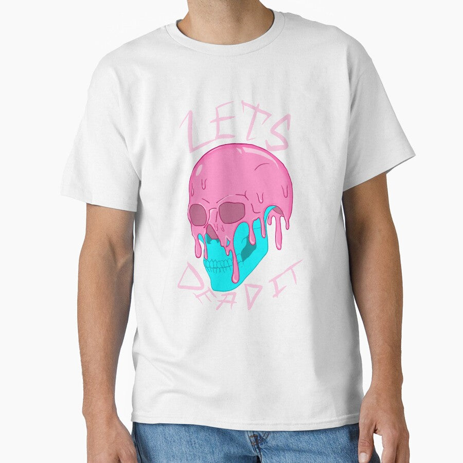 Let’s dead  it Cotton candy skull by Nunsketchy