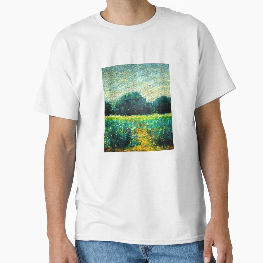 Green fields by pracha
