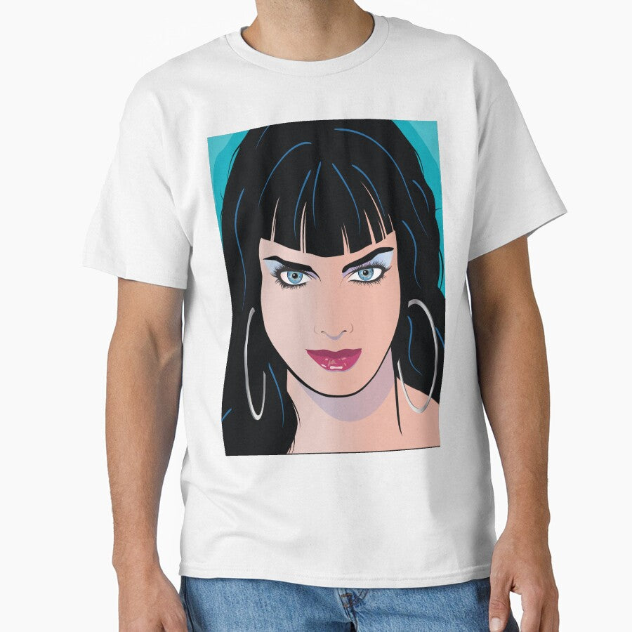 Pop Art Beautiful Woman Alicia by Frank Schuster