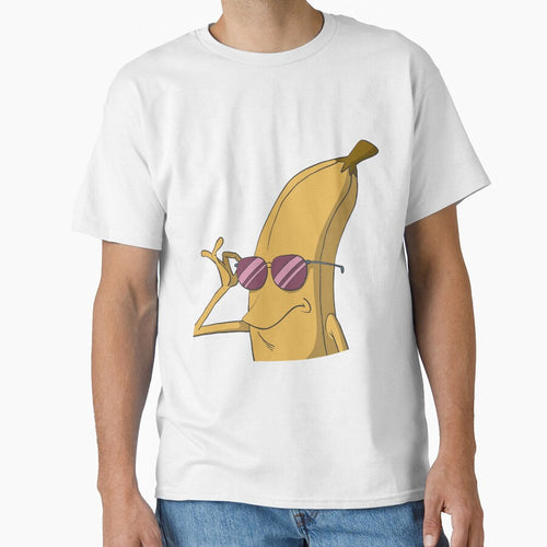 Banana with sunglasses by Monkey Ful