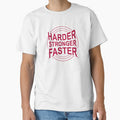 harder stronger faster typography - sports graphic design by hayrpictures