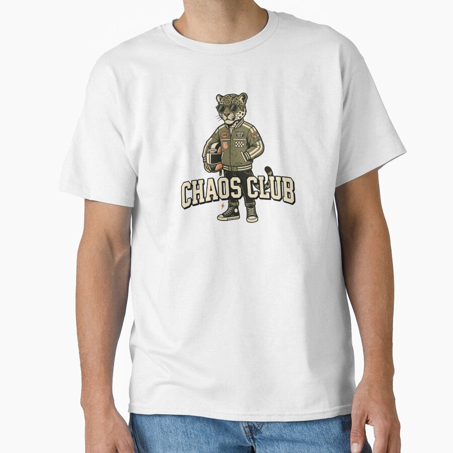 Chaos Club Leopard – Vintage Streetwear Fashion Design by SOFWIN