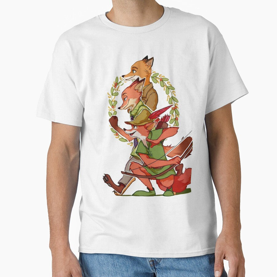 Robin Hood fox cartoon by Sovik Goswami